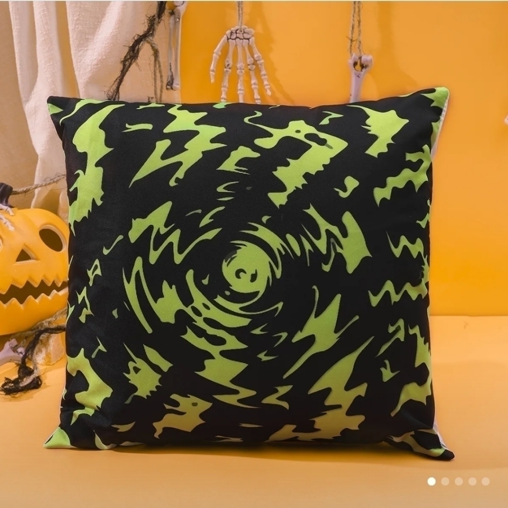 New black and green home Decor accent pillow case